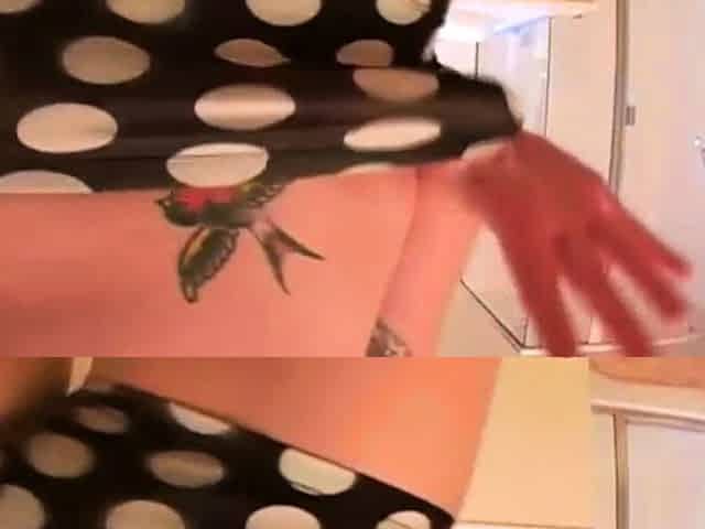 POV panty teen teases