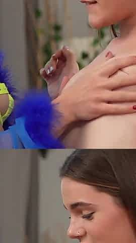 Lesbian Party Invites Big Cock