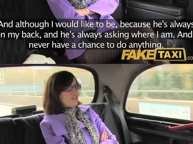 FakeTaxi This babe can't live out of riding a large shlong on the backseat