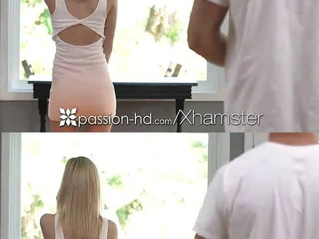 EXCITEMENT-HD Step sister Kenzie Kai blackmailed into bang