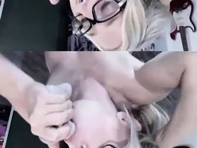 Foot Fetish Milf Squirts on Webcam