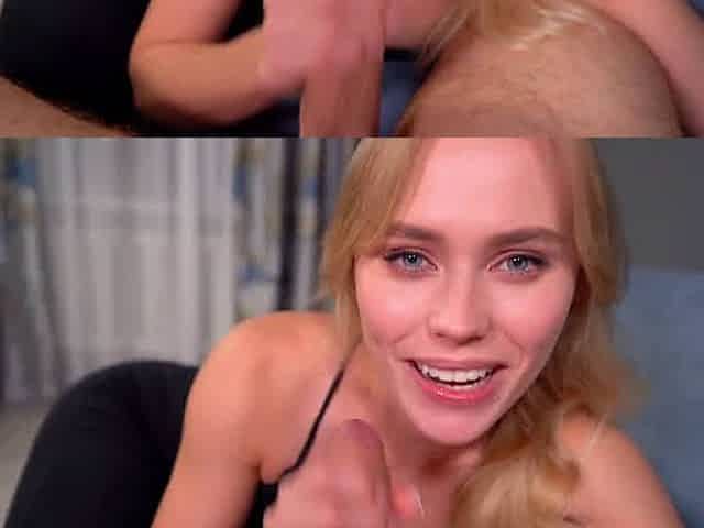 Rough, ginormous cock, small stepmom pov fellatio - familystrokes cowgirl classic! Amateur yam-sized rump thick facial cumshot -