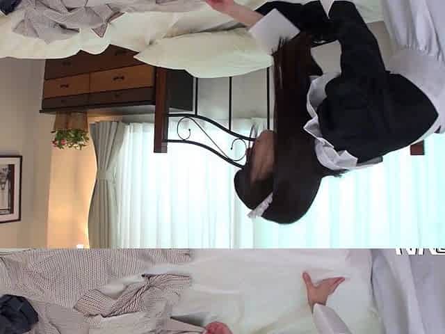 JAV888 Naughty maid Kurumi Chino squirts