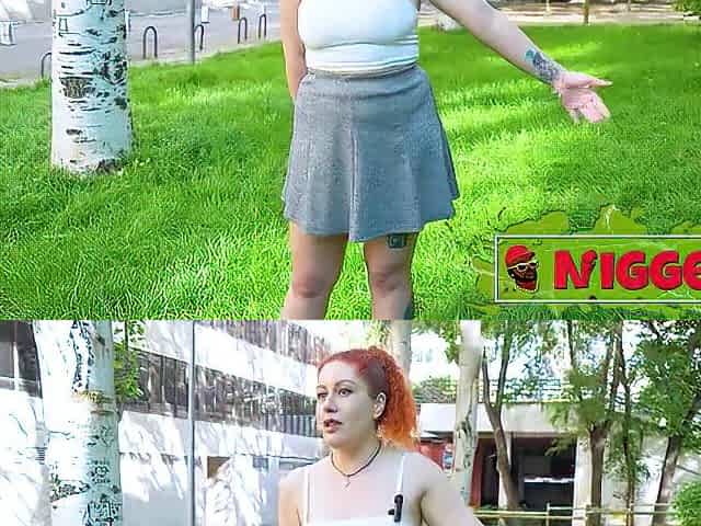 Redhead discovers Ebony Anal. Lidia Ortiz, interracial butt screwed on Nigged