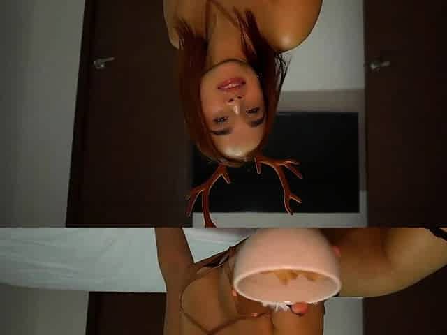 Latina babe Abella Olsen gives the best blowjobs, ending
