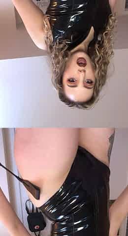 Big ass pale brunette milf with