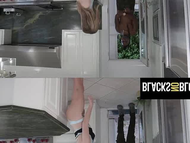 Tiny COCO LOVELOCK Is Hungry For BF's Roommate's MONSTER DONG - BlacksOnBlondes