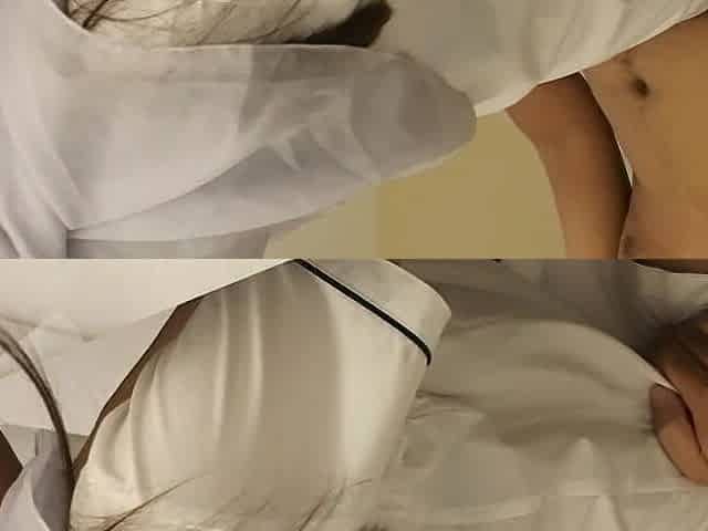 Indian Desi Hijab with Milk Fuck with Boyfriend with Egg Vibrator