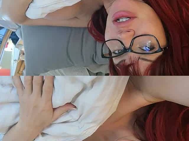 Amateur striptease and Solo masturbation