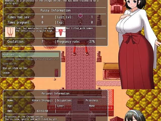 Impregnation Island Taboo Hentai Game Ep.7 Shrine Maiden Squirt and Creampie in Front of Her StepUncle!