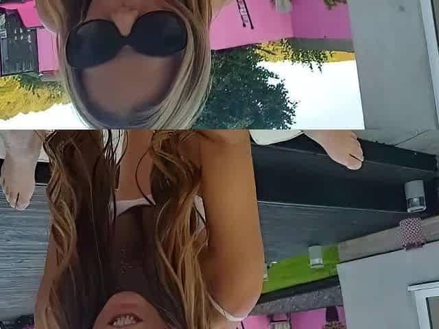 Hot amateur blonde blowjob in HD