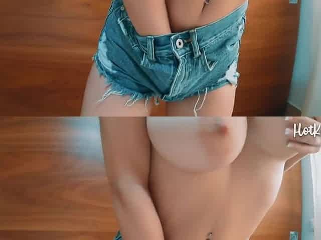 Take Off Her Lace Panties And Enjoy Her Big Tits Perfect Ass And Tight Pussy