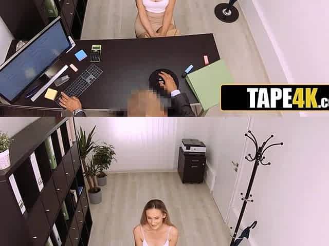 Pretty Hungarian Sweetheart Banged By Lewd Loan Office For a Favor