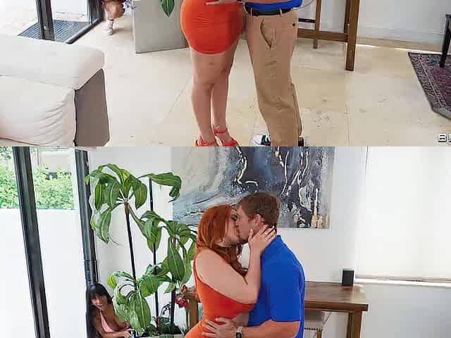 Curvy Wife Plus Small Cheater Equals Sexy & Mean Trio Nia Bleu, Sarai Minx Brazzers