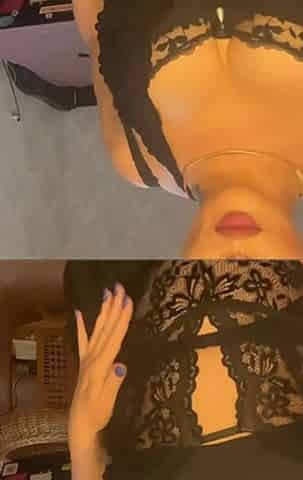 Dancing in Sexy Lingerie