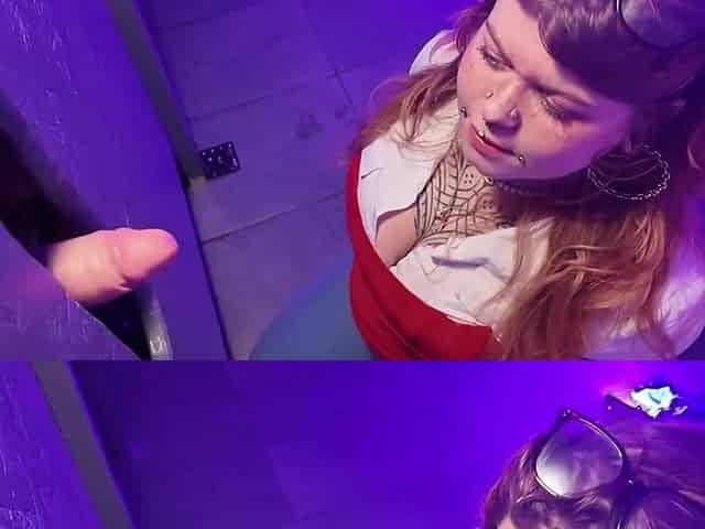 elle test le gloryhole pour se faire embaucher