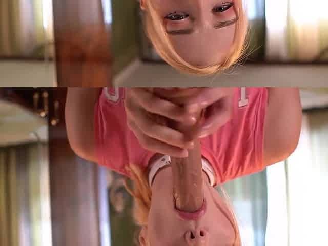 Drilled Honey Throughout Gap in Fresh Jeans and Cum in Throat