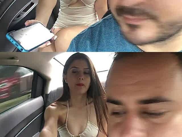 my uber user asks me to handle the dildo during the time that I drive