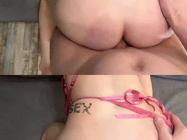 Eliz Benson, a diminutive slut, gave her fellatio and anal-sex to pay off her husband's debts. Nick Morris's big-dick and big-as