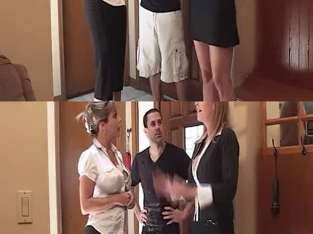 Sexual Real State Agent Elijah Bangs Charlee Follow & Amber Lynn Bach!