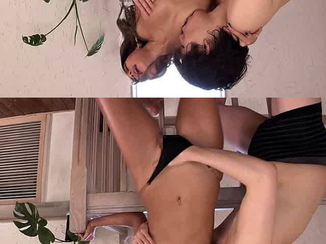 Asian slut Kana Kawai double blowjob and hardcore sex