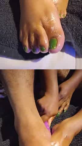 oily soles