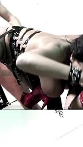 Intense threesome with a cock and two transgressive milfs
