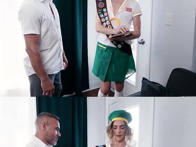Cristiano Goes Door To Door For Ass To Mouth