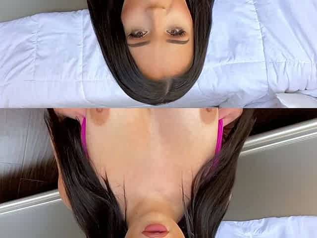 Masturbating loving babe solo toy plays with enthusiasm