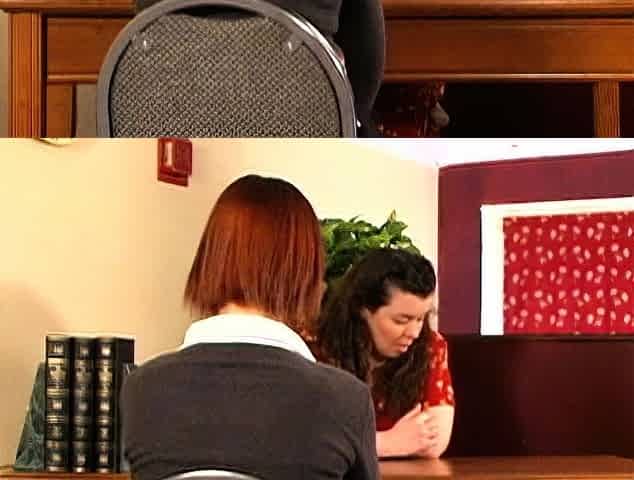 Kinky amateur lesbian spanking party