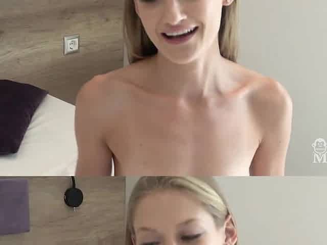 BENEFIT MONKEY: Tiffany Tatum eats my dong with her gorgeous blue eyes