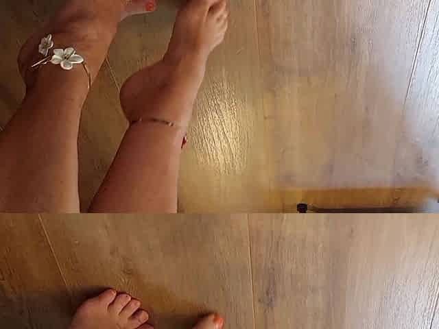 Amateur Blonde Mature Wife Enjoys Sex in Red Dress