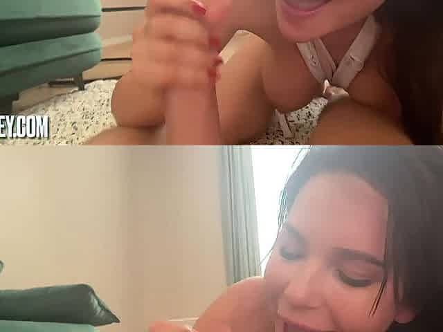 Quick Morning Sex With Breasty Teen Model - POV SEX
