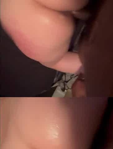 Large butt white angel banged to her boyfriends song