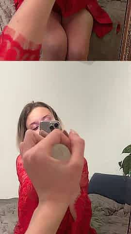 I couldn't pass by the mirror