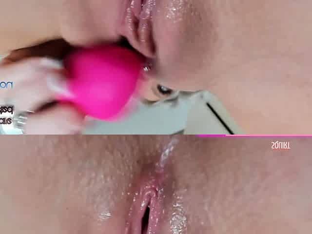 Blonde Nice Big Boobs Masturbating