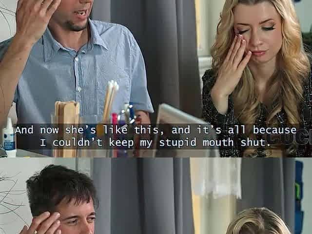 CUCK4K. We should screw indeed carefully... Hawt sex with Andrea
