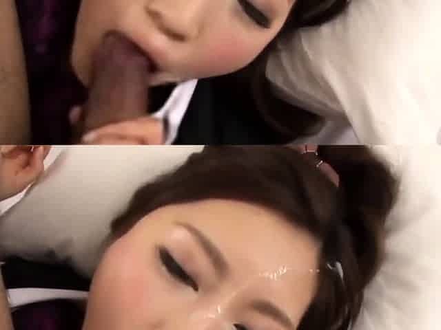 Amateur Asian Deepthroat Blowjob