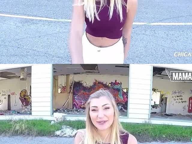 Hot Floozy Vyvan Hill Screwed Unfathomable by Spanish Dude Outside - MAMACITAZ