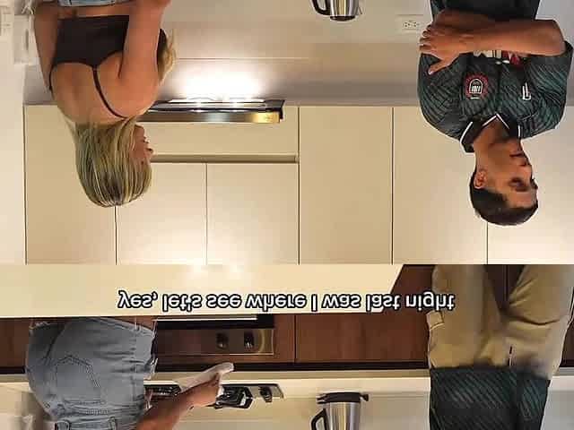 Sexy Stepmom Fucks Her Stepson While Her Husband Is at Work