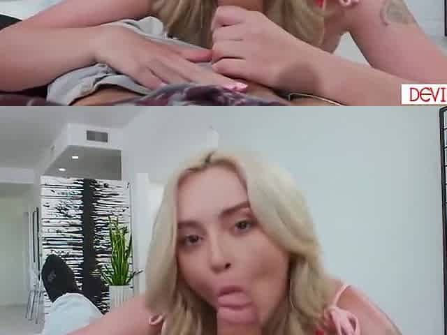 Lexi Lore And Chanel Camryn - Stepbro Fucking Both Stepsis And Her Bff