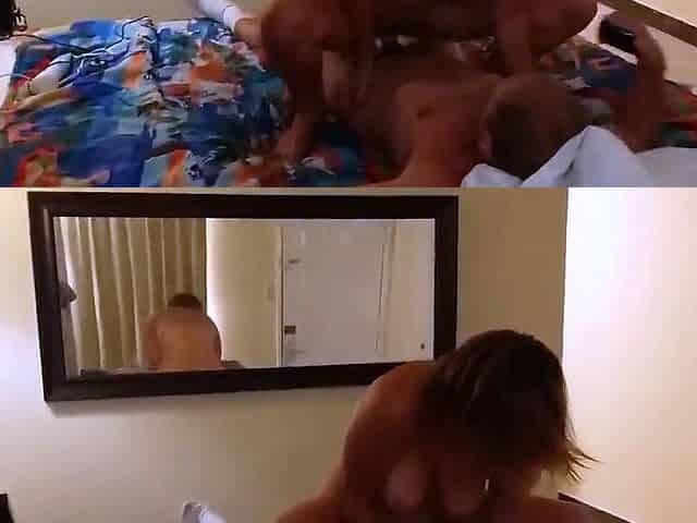 Motel Room Hardcore with Big-Tits Amateur