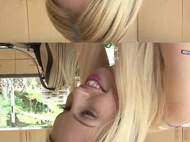 Shaved bbc and blond hotty are eating aged vagina jointly previous to some enormous pounding
