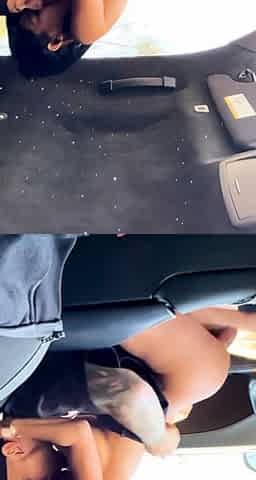 Busty Pinay CJ Miles Rides Chris Diamond's Big Cock on Car