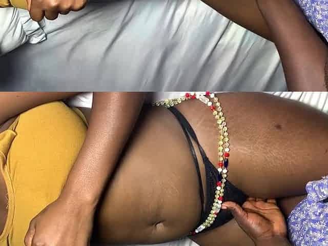 Hot ebony Black screwed by boss
