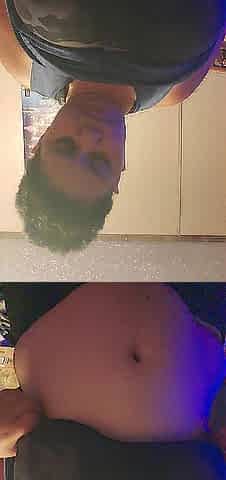 Rubbing ice all over my large breasts