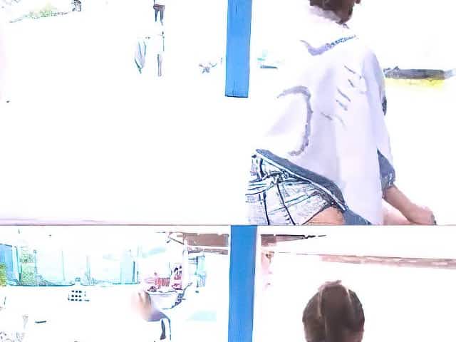 Sexy Japanese babe with natural boobies screwed hard