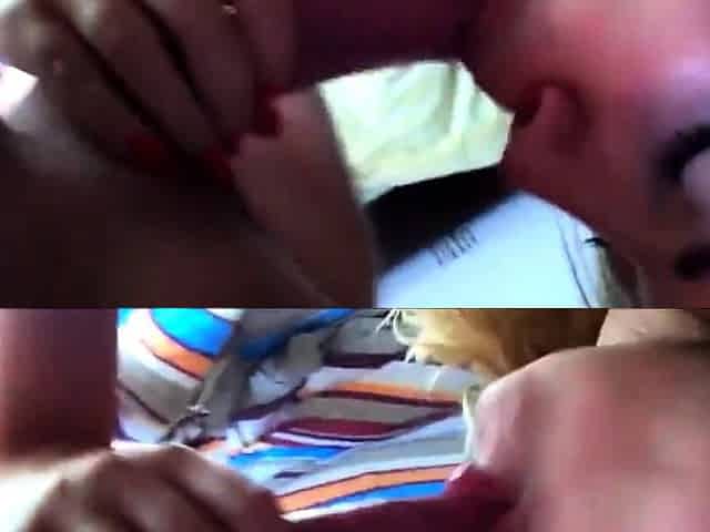 Tender Russian Blonde Blowjob