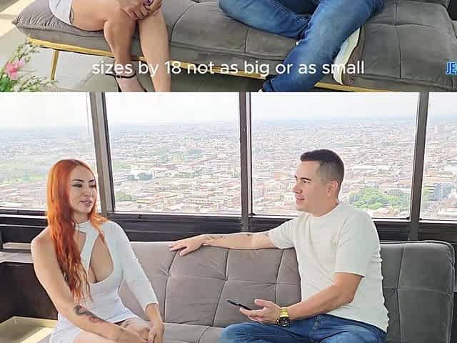 INTERVIEW WITH LATIN BABE MODEL GOES WRONG AND ENDS UP SCREWED VERY HARD AND FULL OF SPERM-ANDREA CASTRO