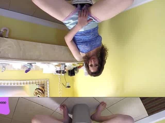 Peeing in my Step-Mama PJ Shorts